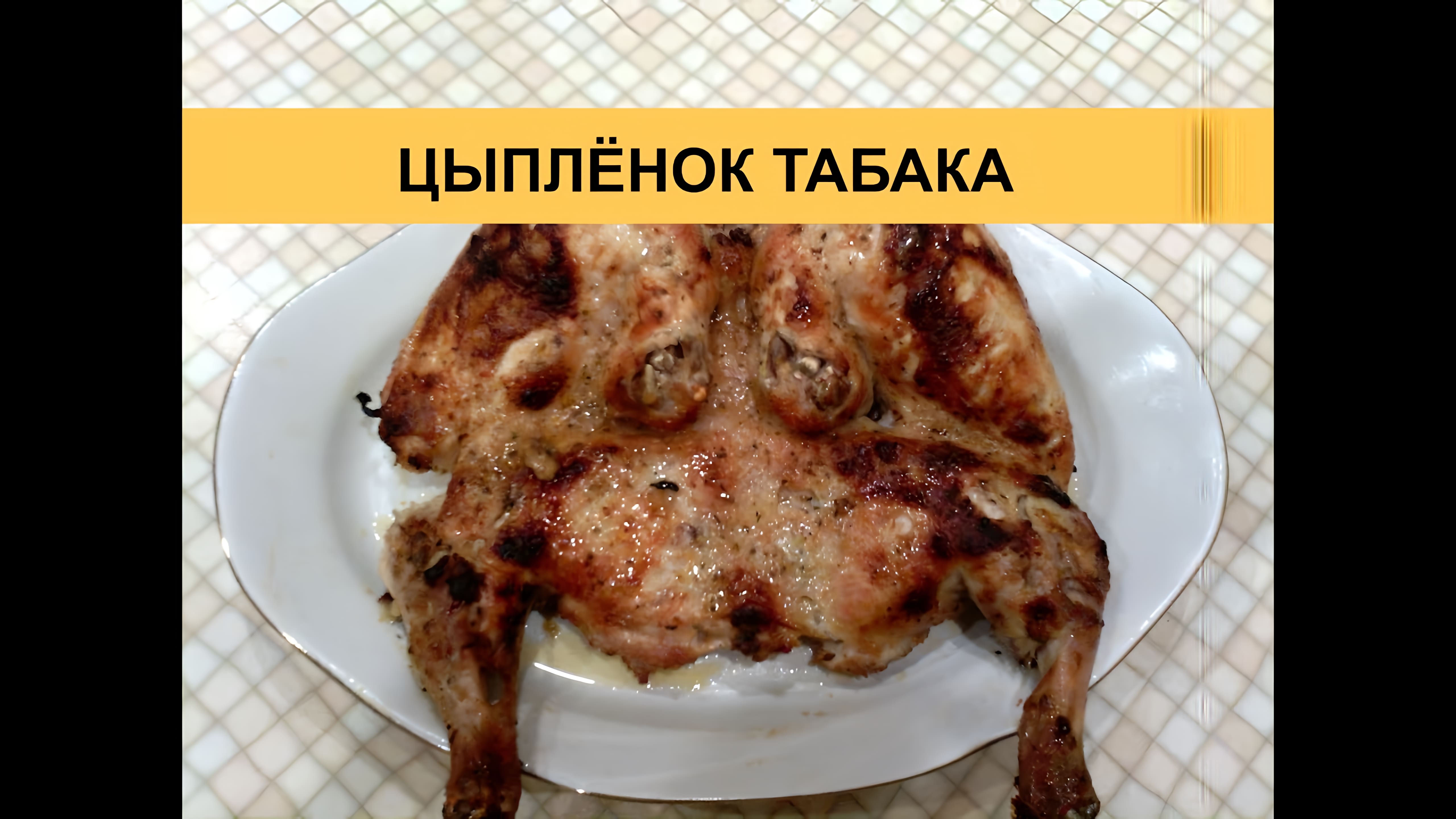 Видео: Цыпленок табака в духовке — вкусный и простой рецепт!