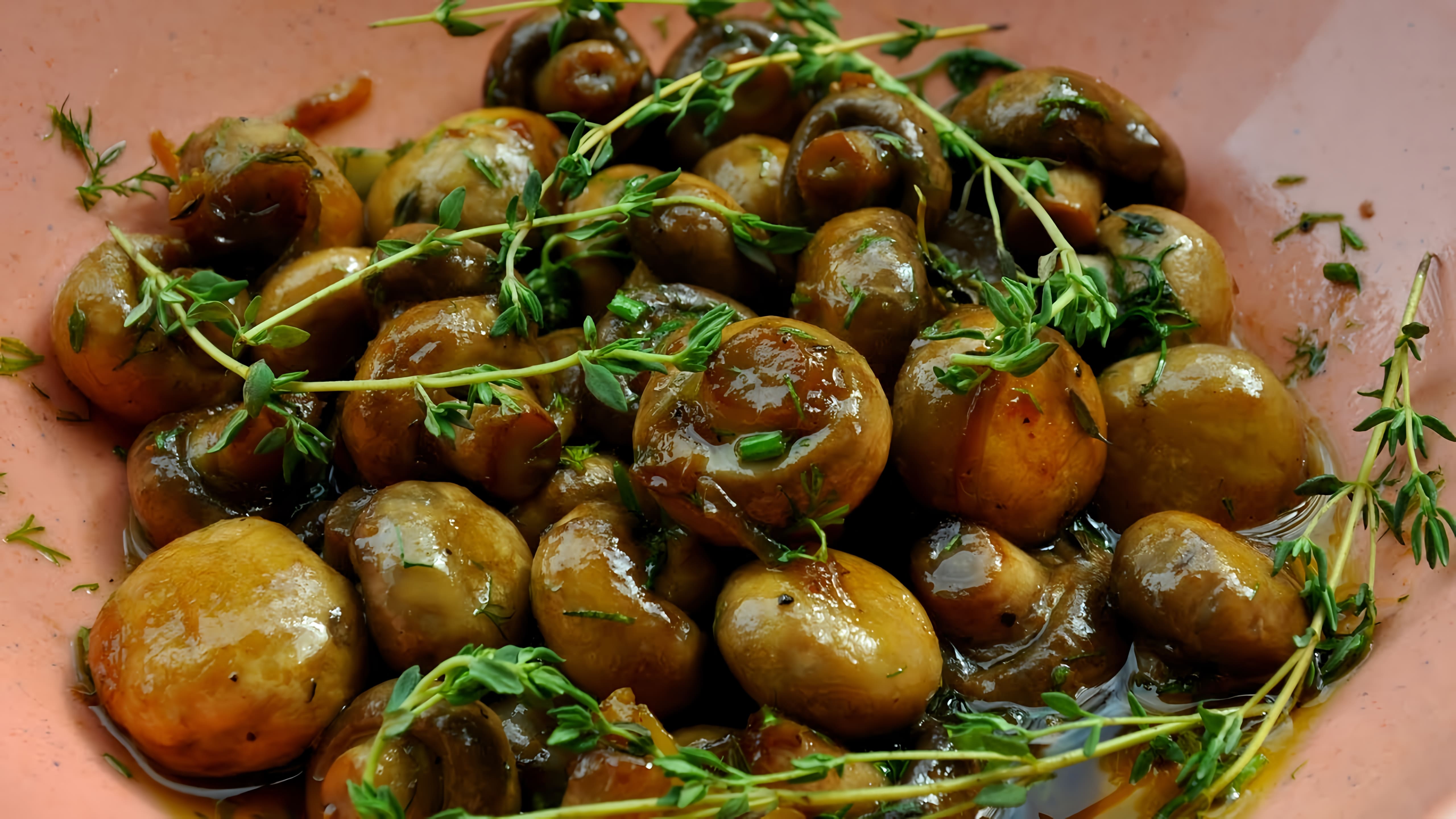 Видео: ВКУСНАЯ ЗАКУСКА С ШАМПИНЬОНАМИ. Как правильно жарить шампиньоны. Шампиньоны на сковороде! Ivan Kas