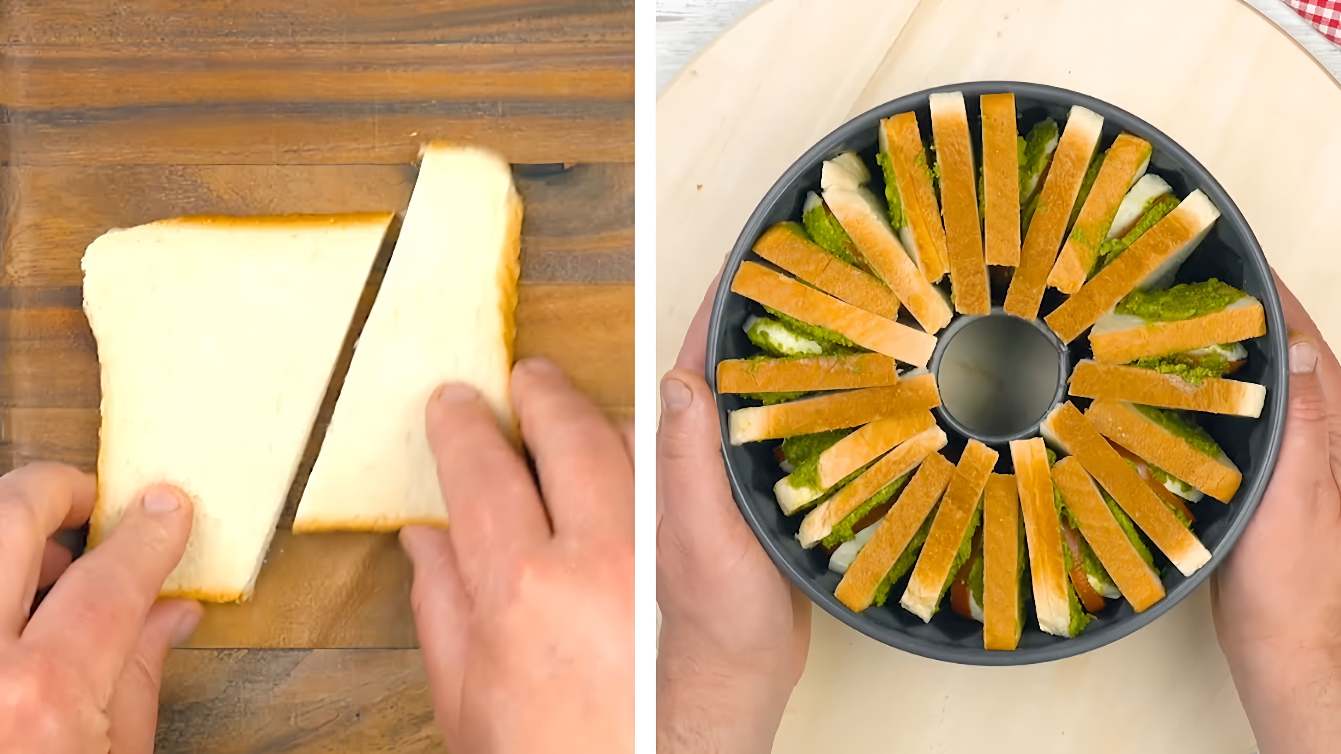 Видео: Режу хлеб вот так и кладу в форму. | Кекс с начинкой без теста за полчаса
