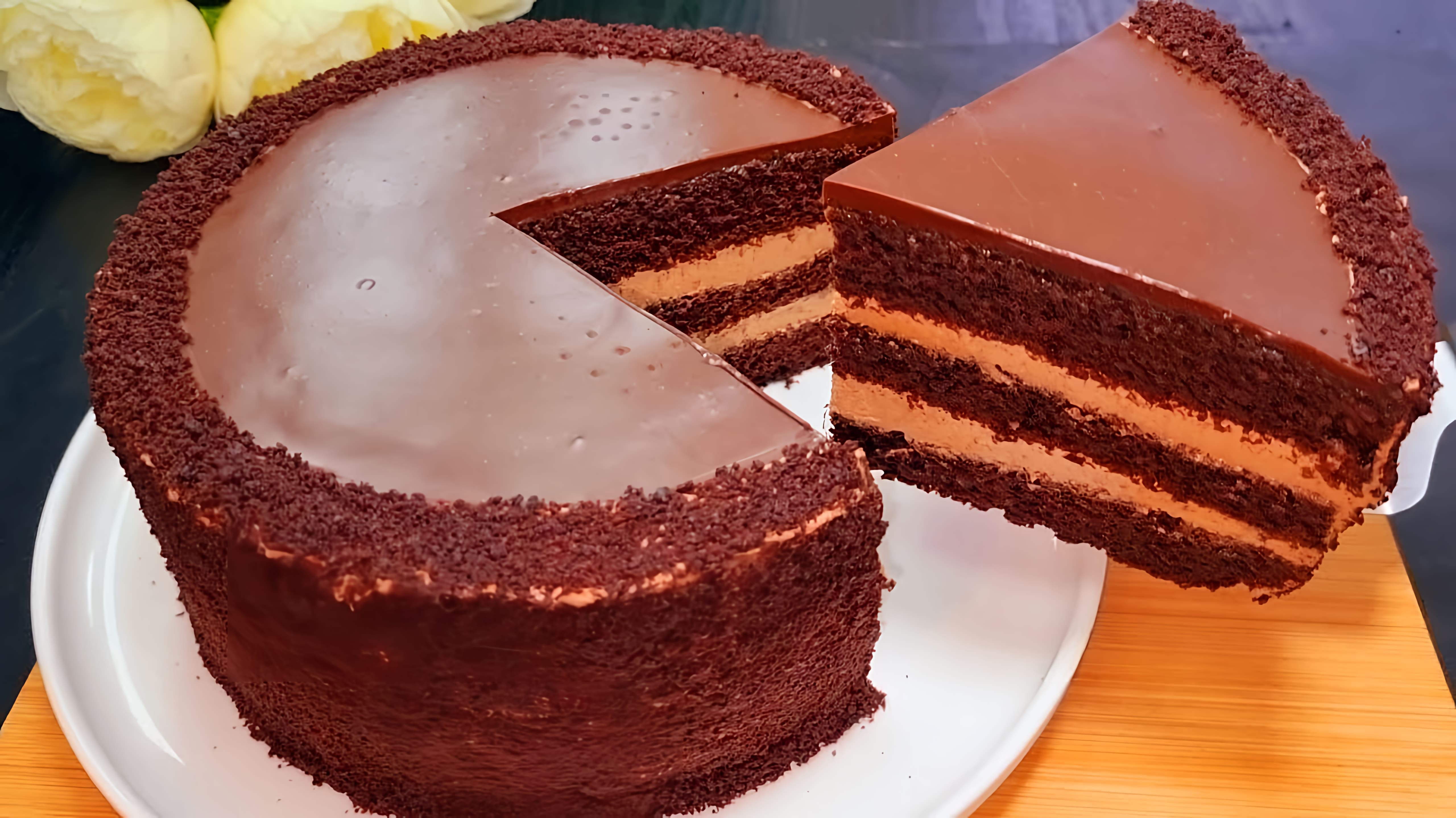 Видео: Мега ШОКОЛАДНЫЙ Торт ✧ Для Любителей ШОКОЛАДА ✧ Вкусно Просто Быстро. Вкуснее чем Прага