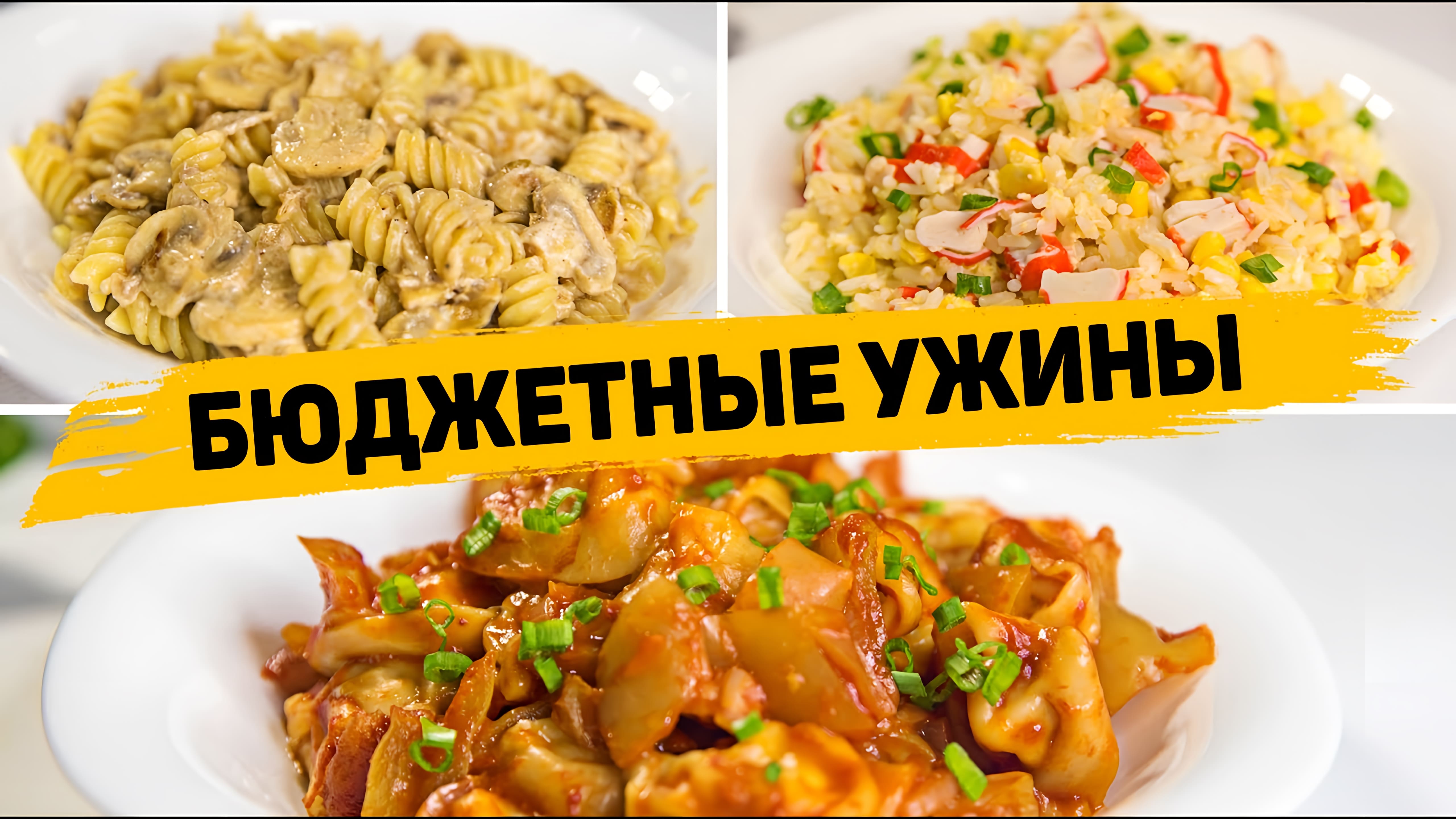 Видео: БЮДЖЕТНЫЕ, БЫСТРЫЕ и Вкусные УЖИНЫ на КАЖДЫЙ ДЕНЬ! — Такие Рецепты подойдут ВСЕМ!