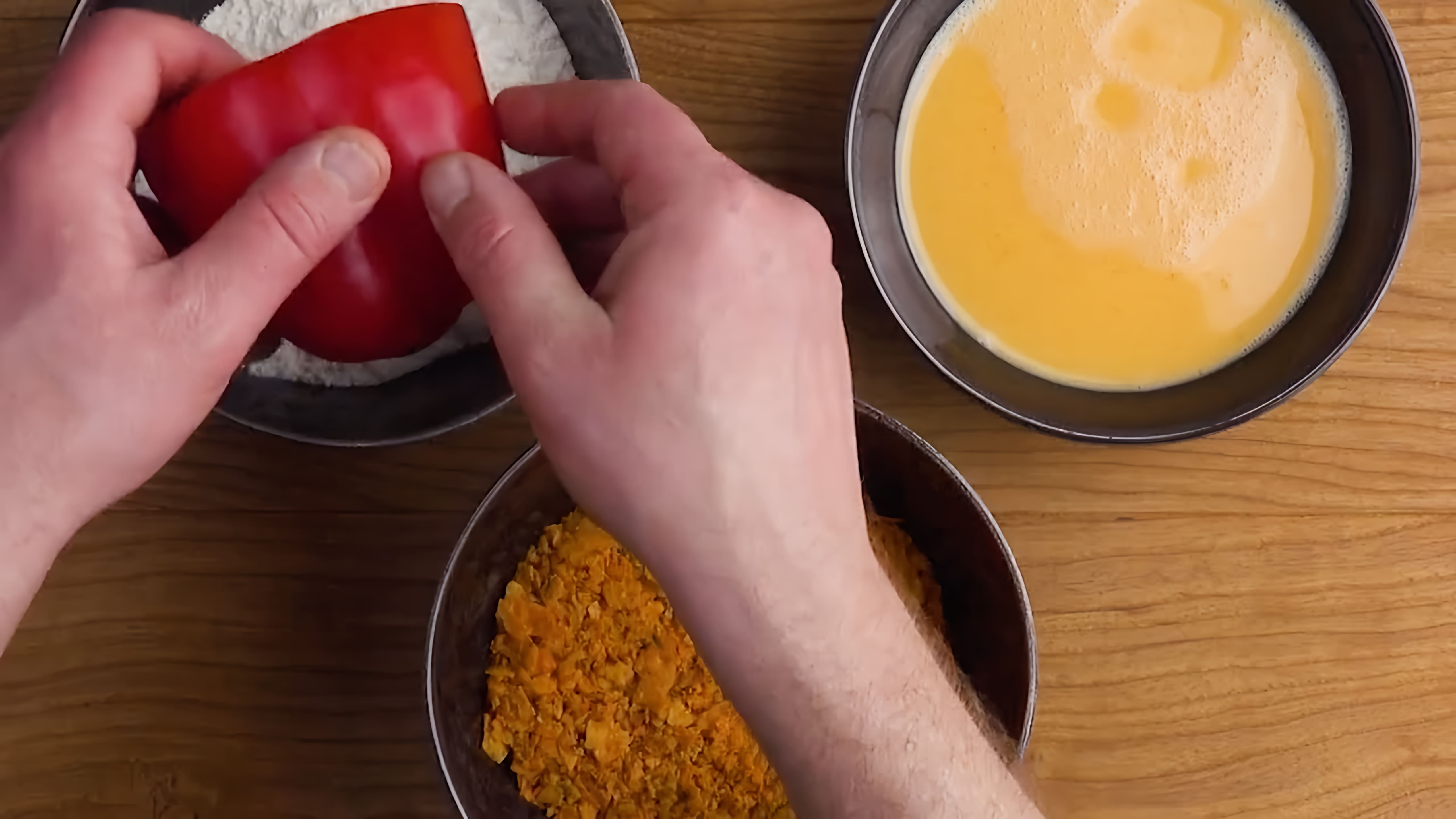Видео: Панированные перцы с начинкой – новый хит из вашей духовки!