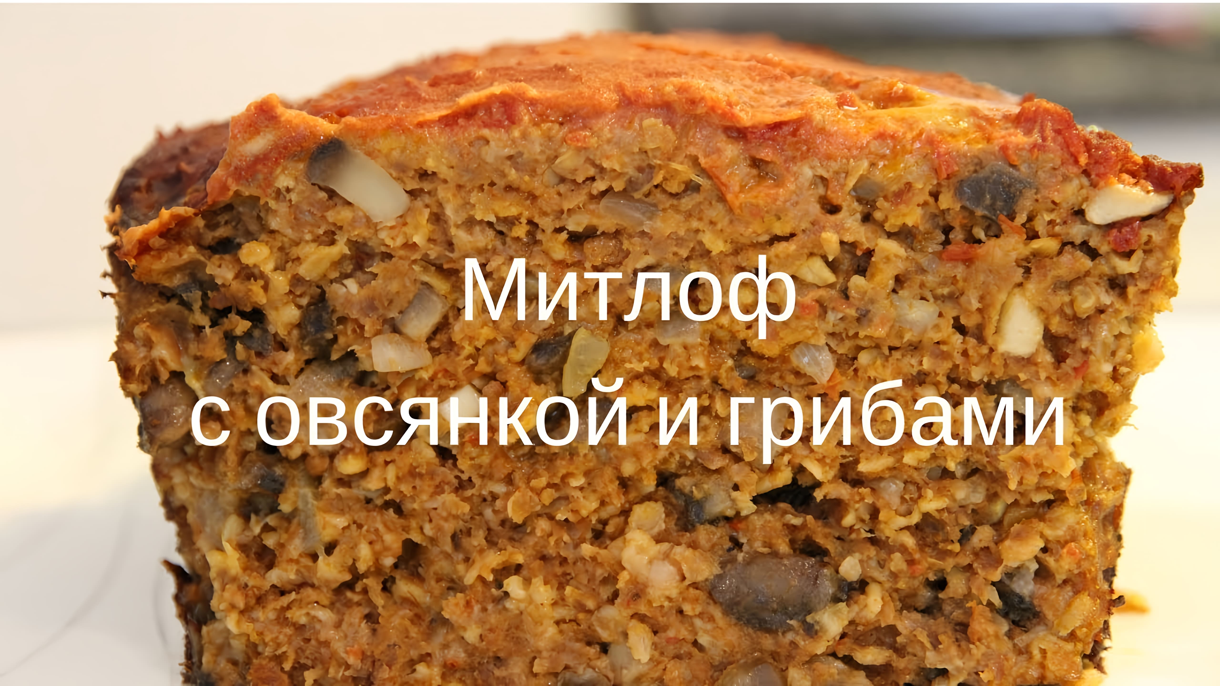 Видео: Митлоф с овсянкой и грибами.Мясная вкуснятина из простых продуктов!