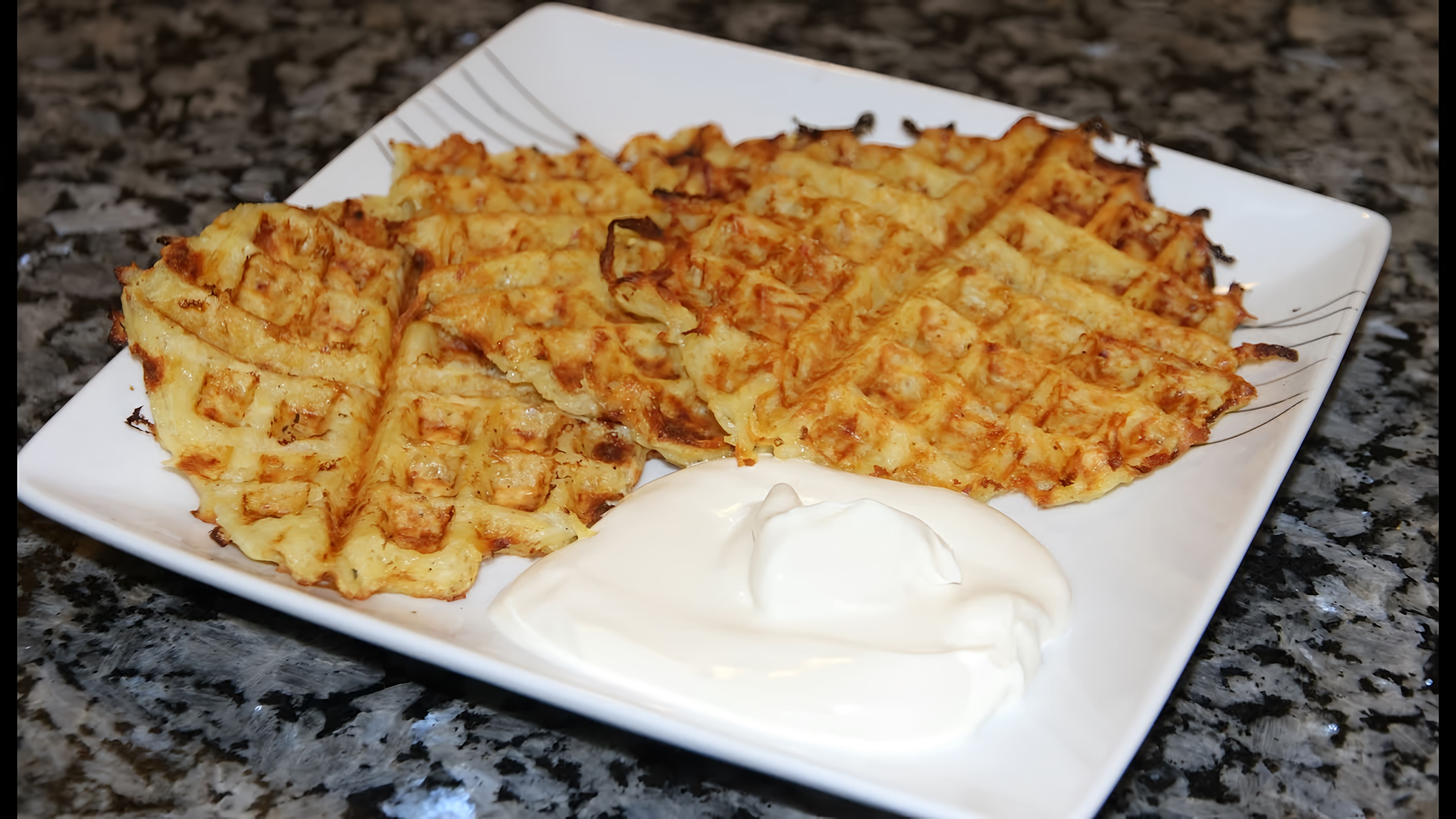 Видео: ДРАНИКИ В ВАФЕЛЬНИЦЕ. WAFFLE IRON HASH BROWNS