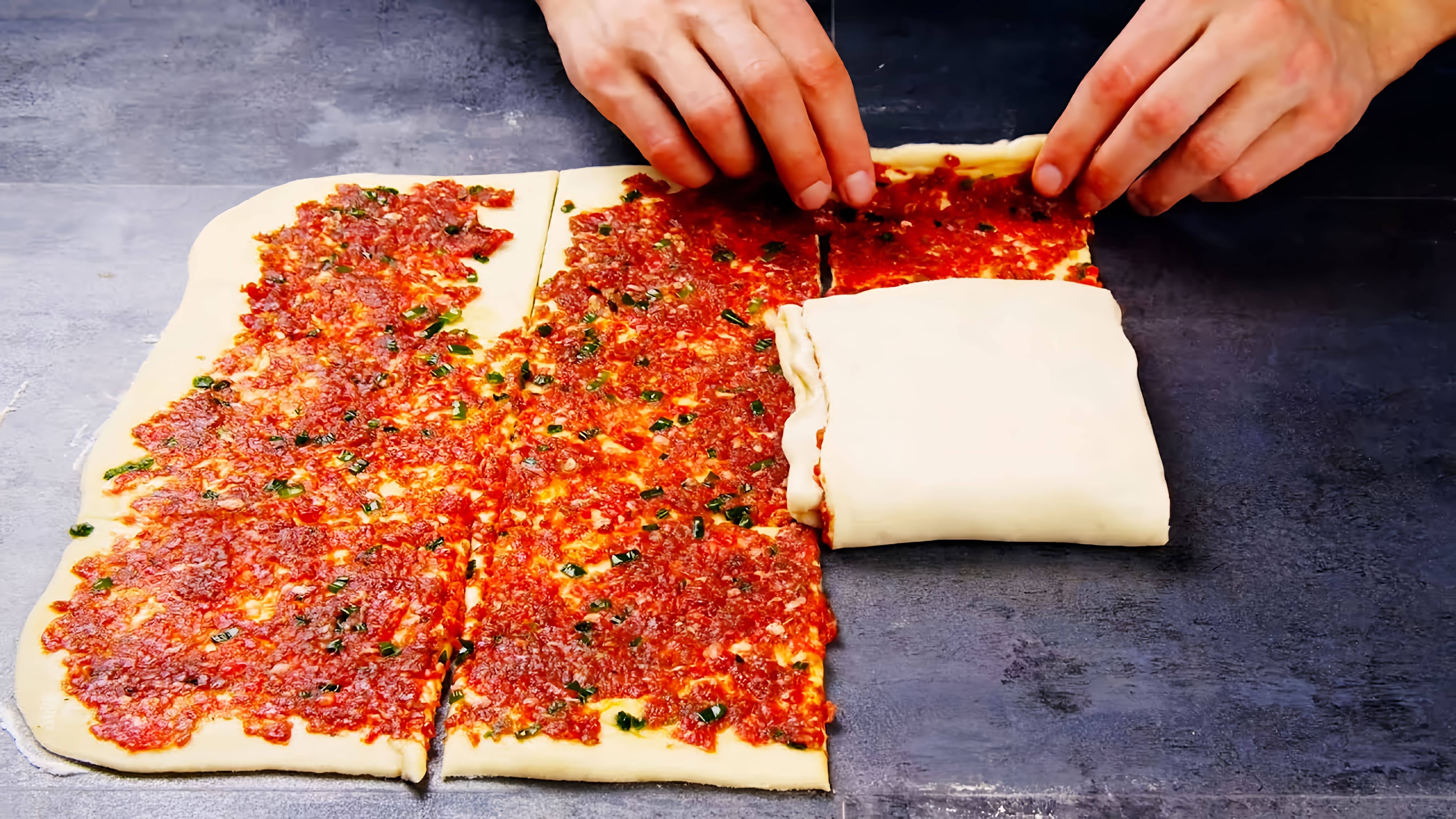 Видео: Просто тесто и фарш! Даже духовки не надо! Вкуснейшее блюдо на каждый день!