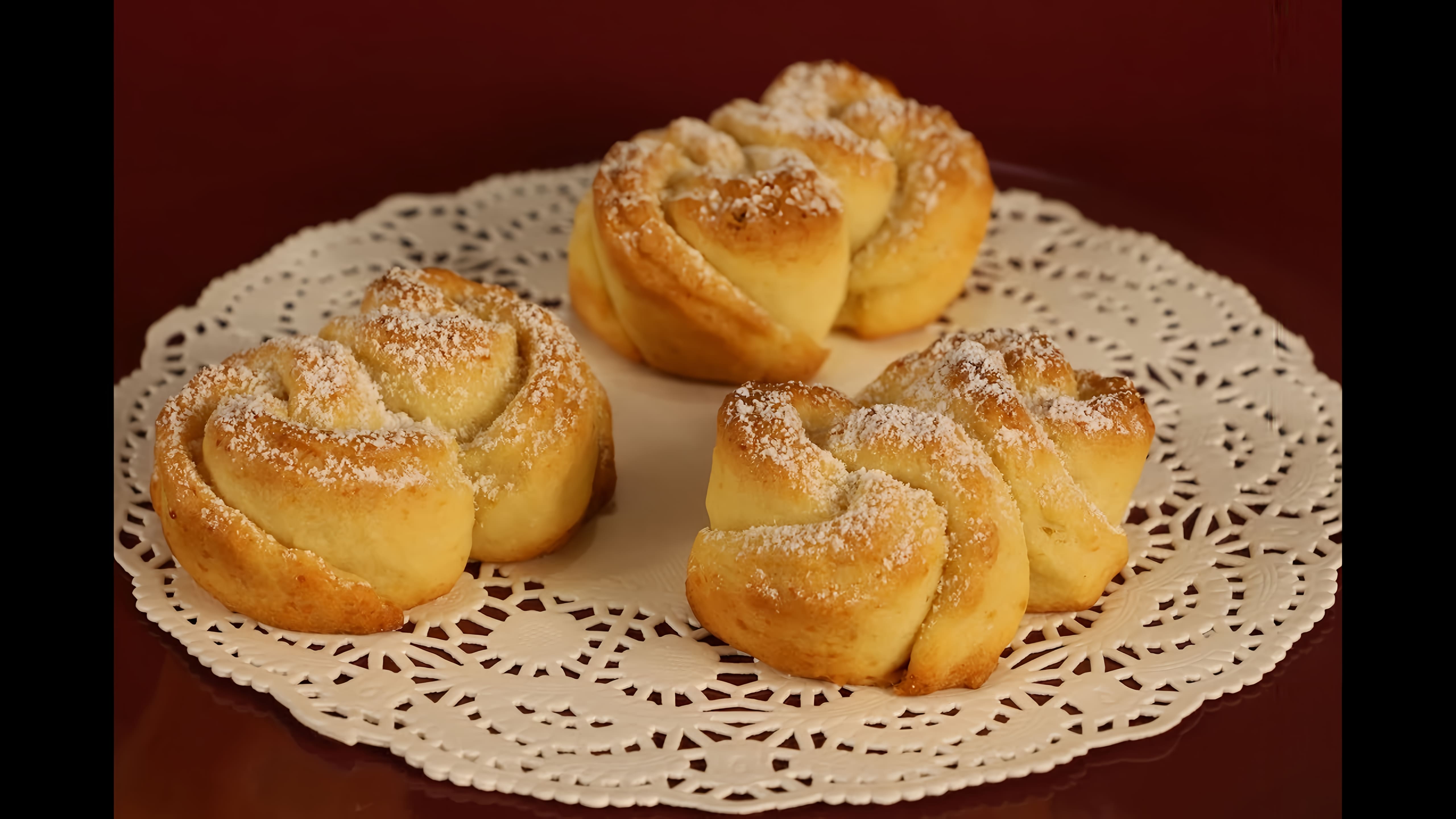 Видео: Печенье «Творожные розочки» — красивое, с  мягким нежным вкусом!