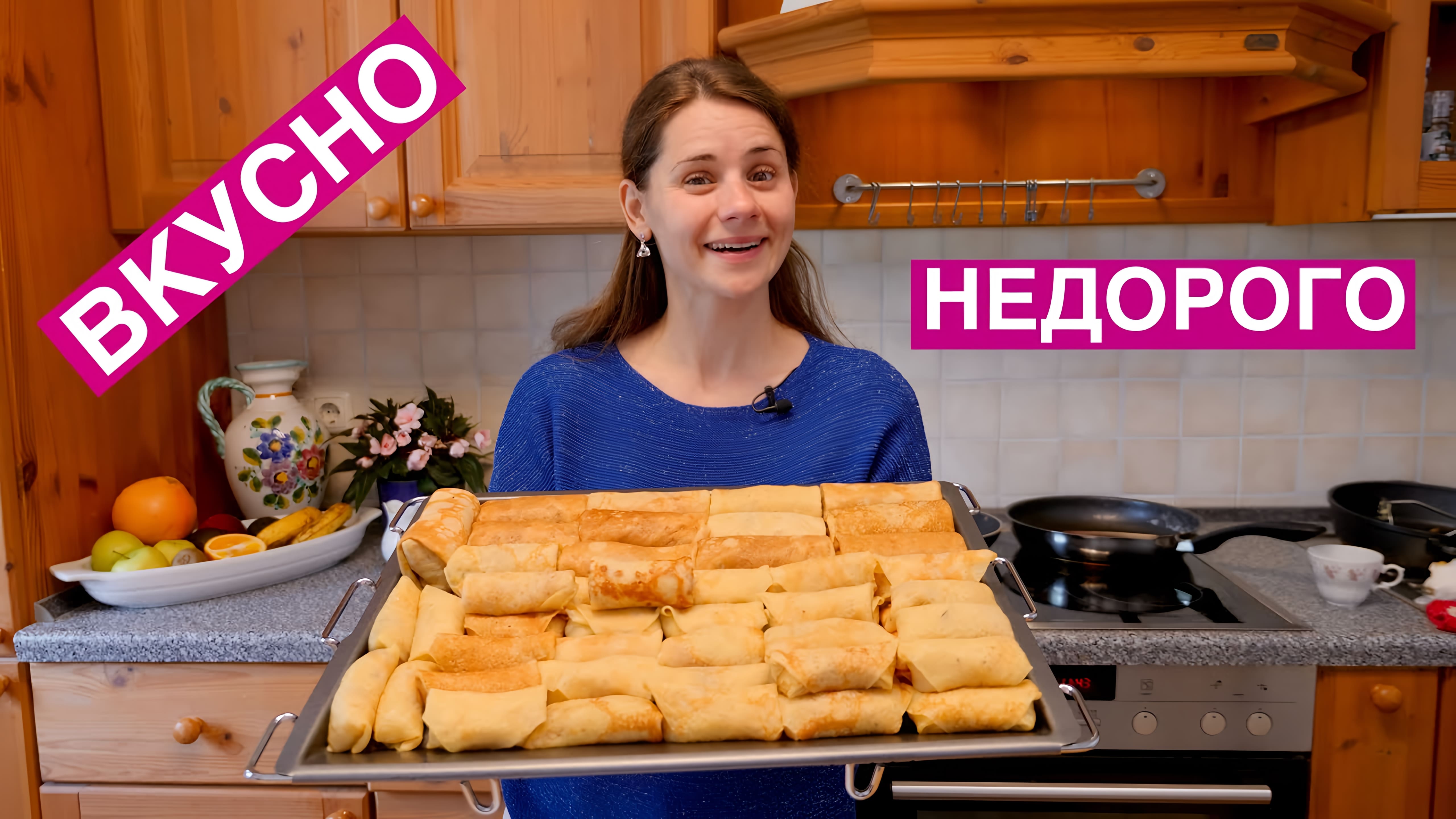 Видео: Как НАКОРМИТЬ семью ВКУСНО и НЕДОРОГО | БЛИНЫ (выпуск 2)