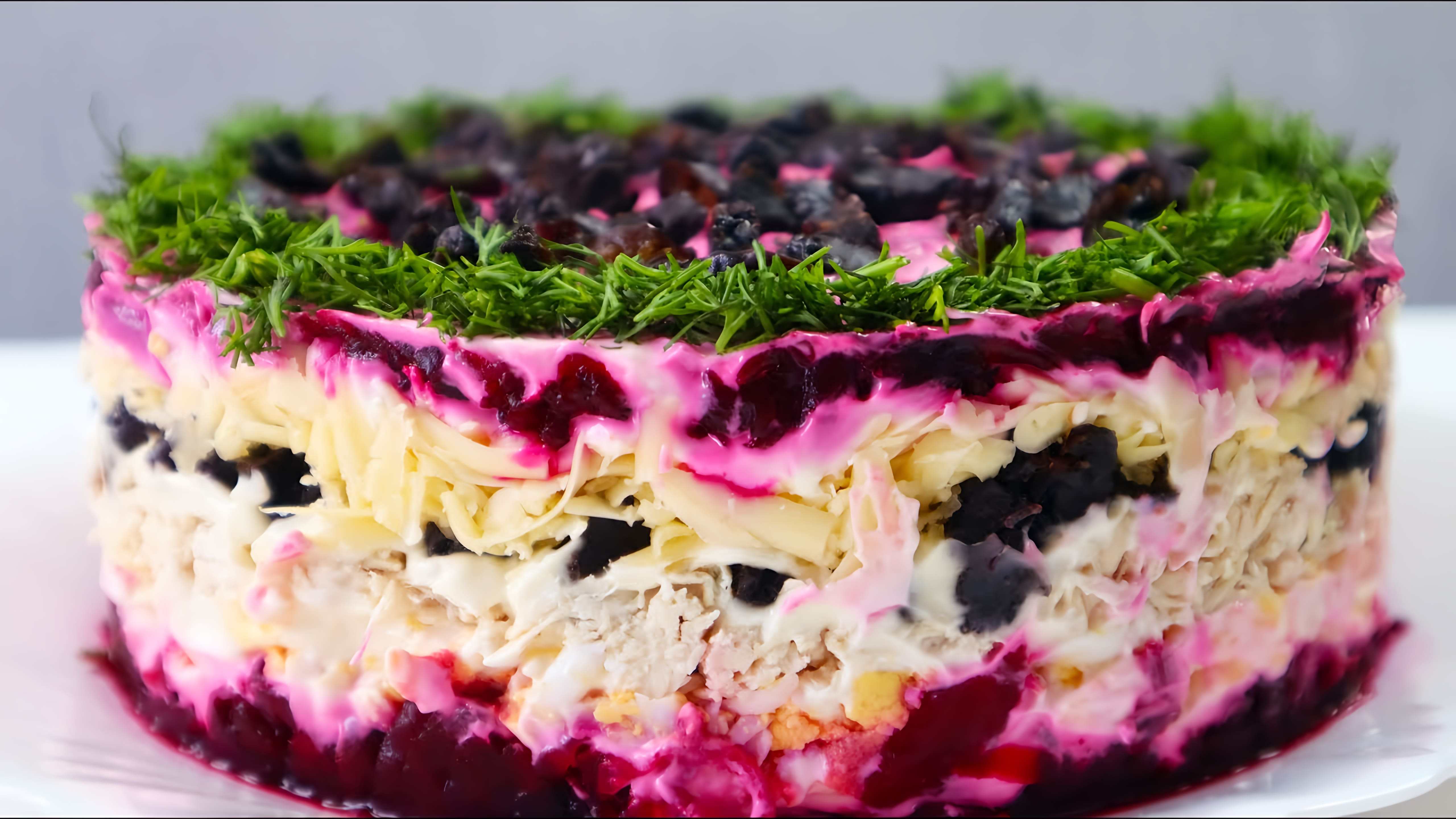 Видео: «ГРАФ» Шикарный Салат На Любой Праздник! Необычайно вкусный салат с самой простой Свеклой!