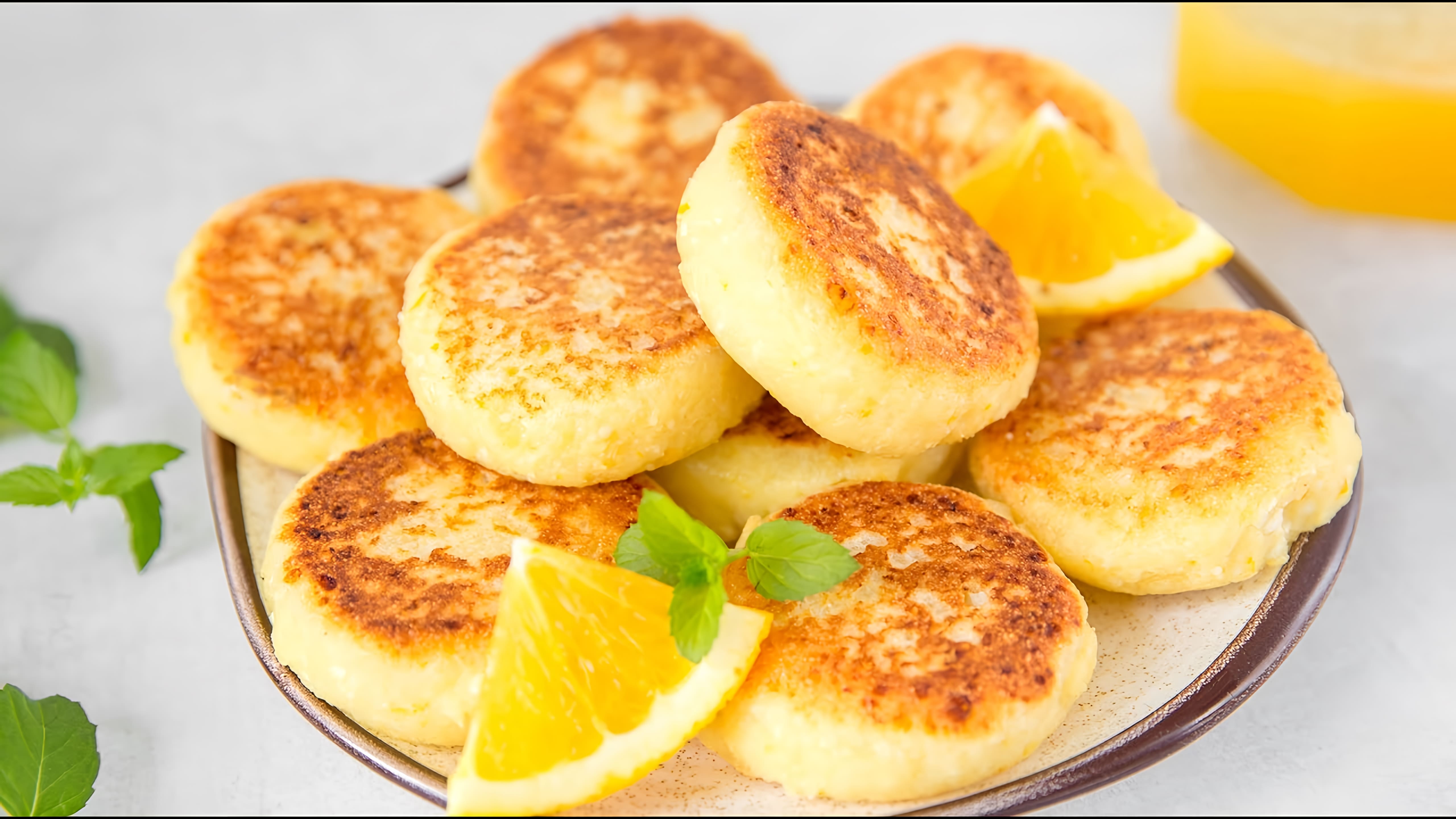 Видео: ПЫШНЫЕ Сырники без Муки на сковороде | Апельсиновые сырники с МАНКОЙ — Идеальный завтрак