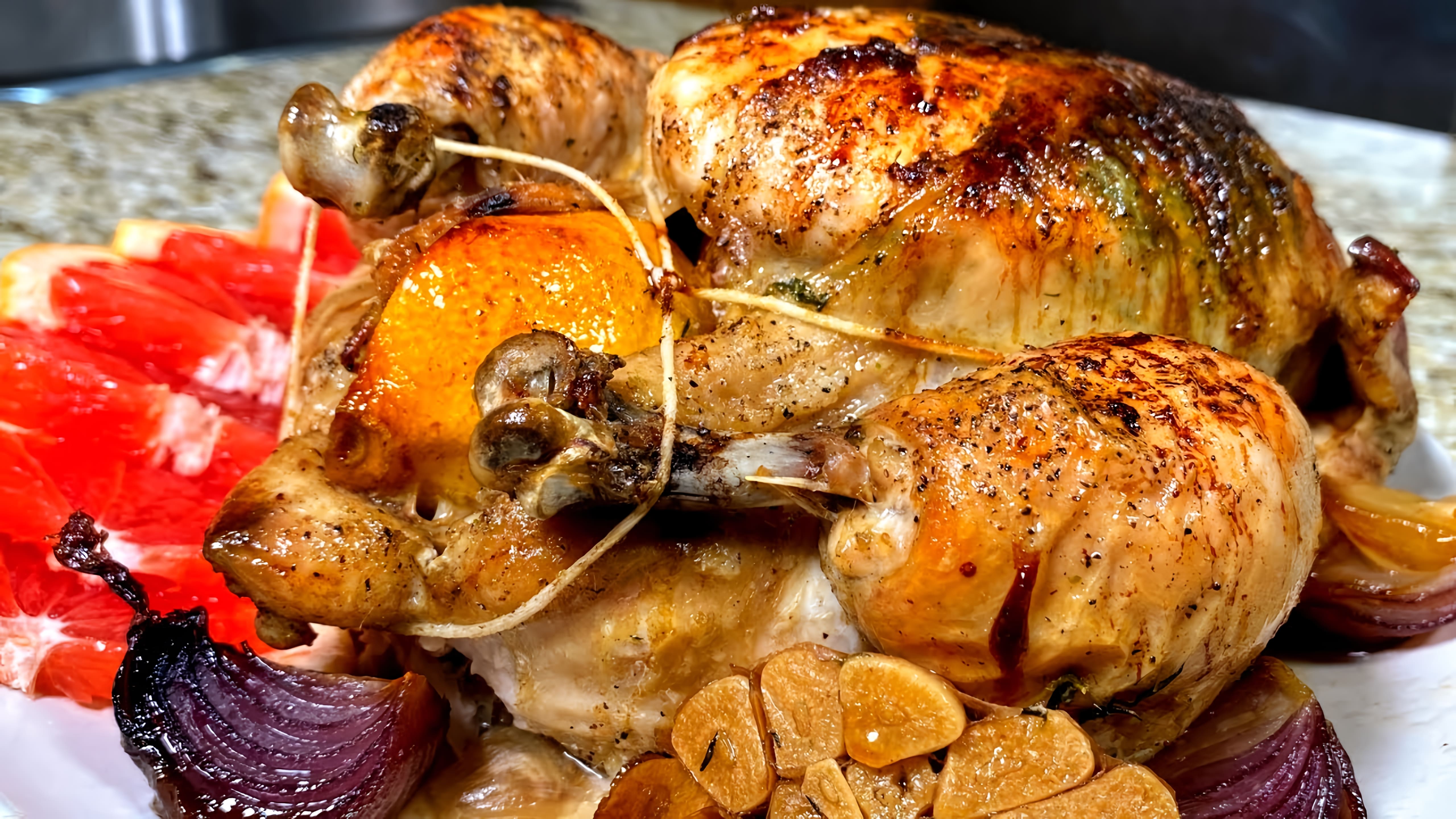 Видео: Супер-сочная курочка в духовке к Новому году и на каждый день. Курица запеченная в духовке.