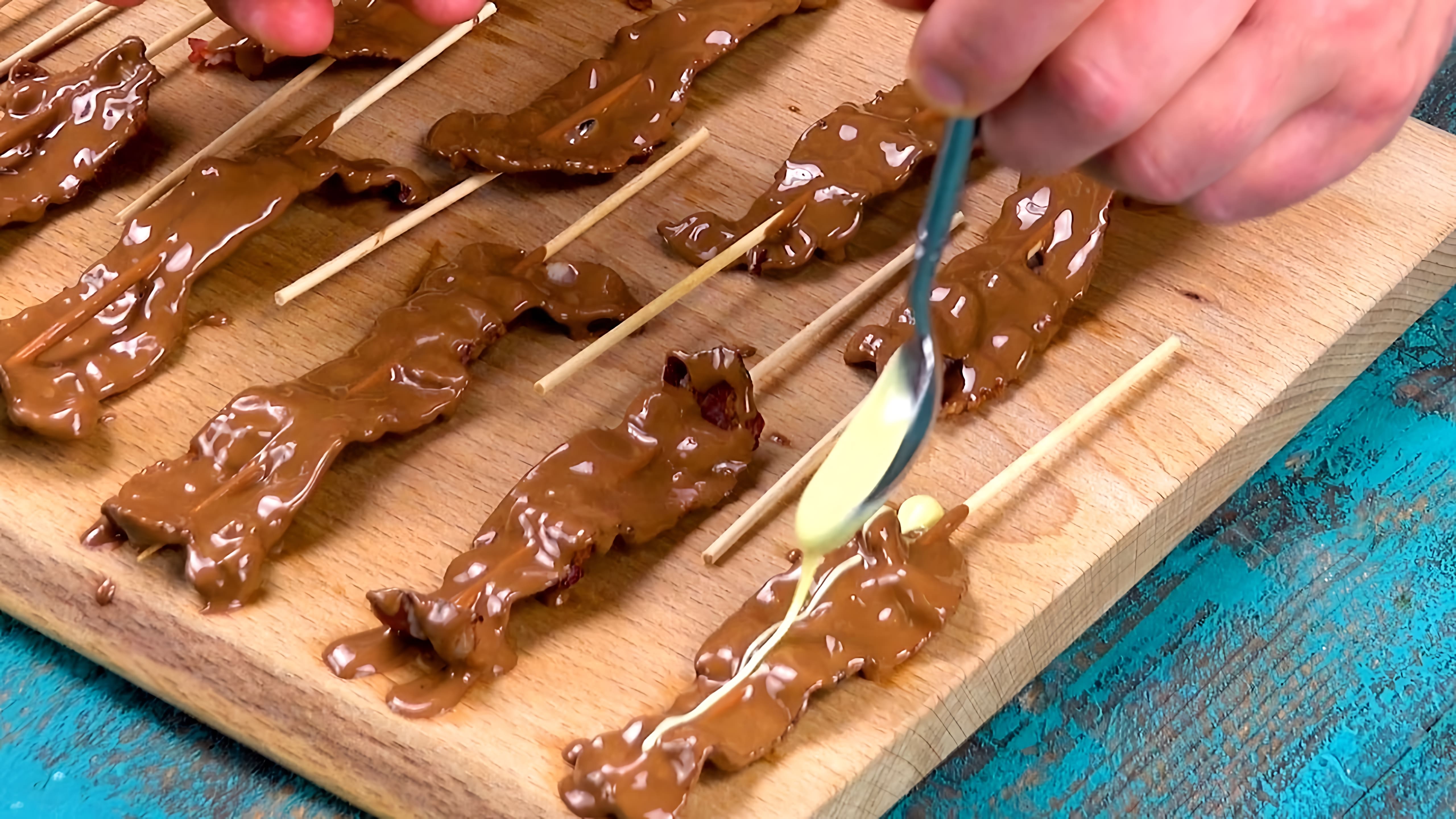 Видео: Под шоколадной корочкой прячется неожиданный вкус. Это потрясающе!