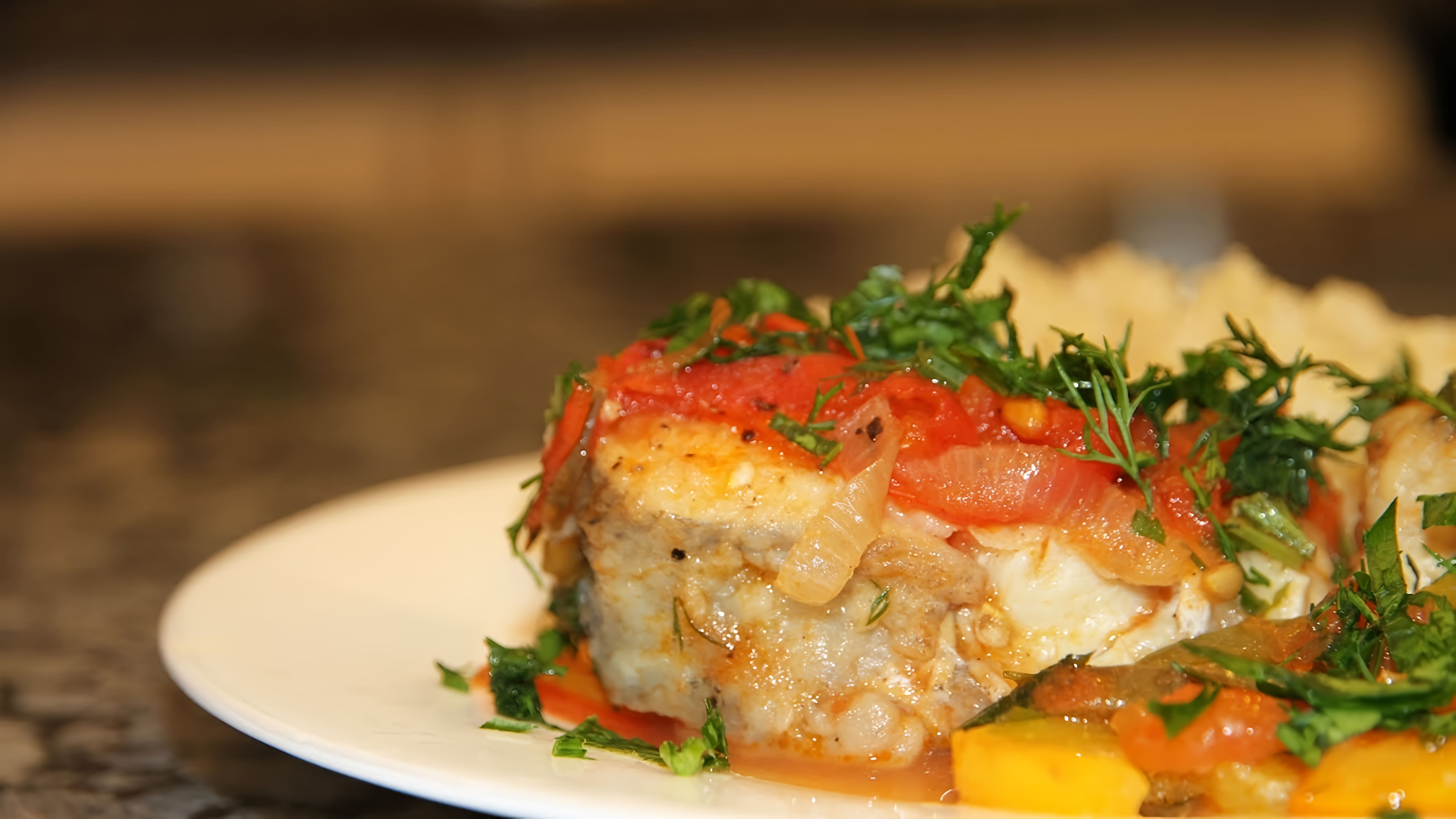 Видео: РЫБА ХЕК В ТОМАТНОМ СОУСЕ С ОВОЩАМИ FISH IN TOMATO SAUCE WITH VEGGIES