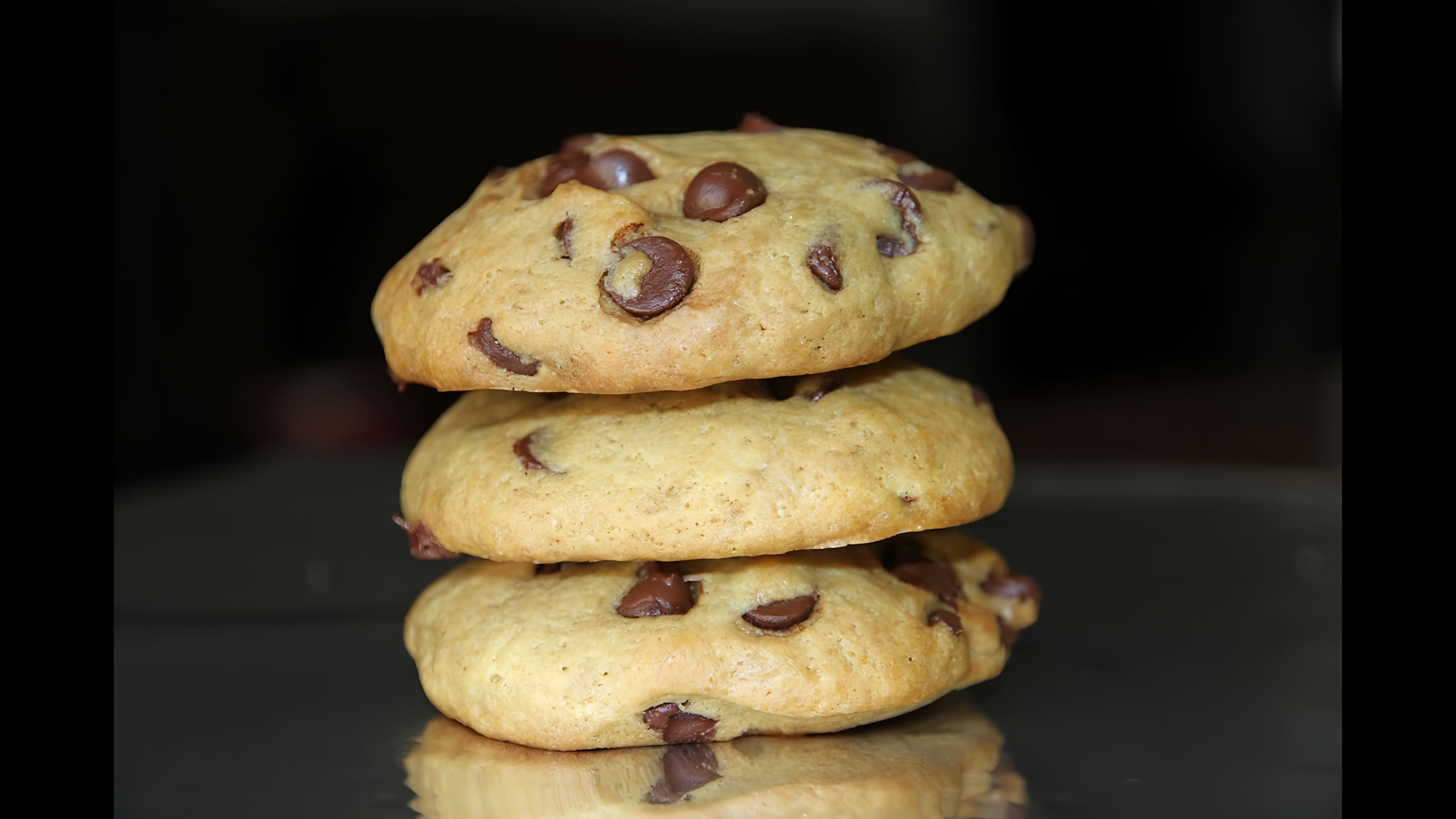 Видео: ПЕЧЕНЬЕ С ШОКОЛАДНОЙ КРОШКОЙ. ПЕЧЕНЬЕ С ШОКОЛАДОМ. ( CHOCOLATE CHIP COOKIES)