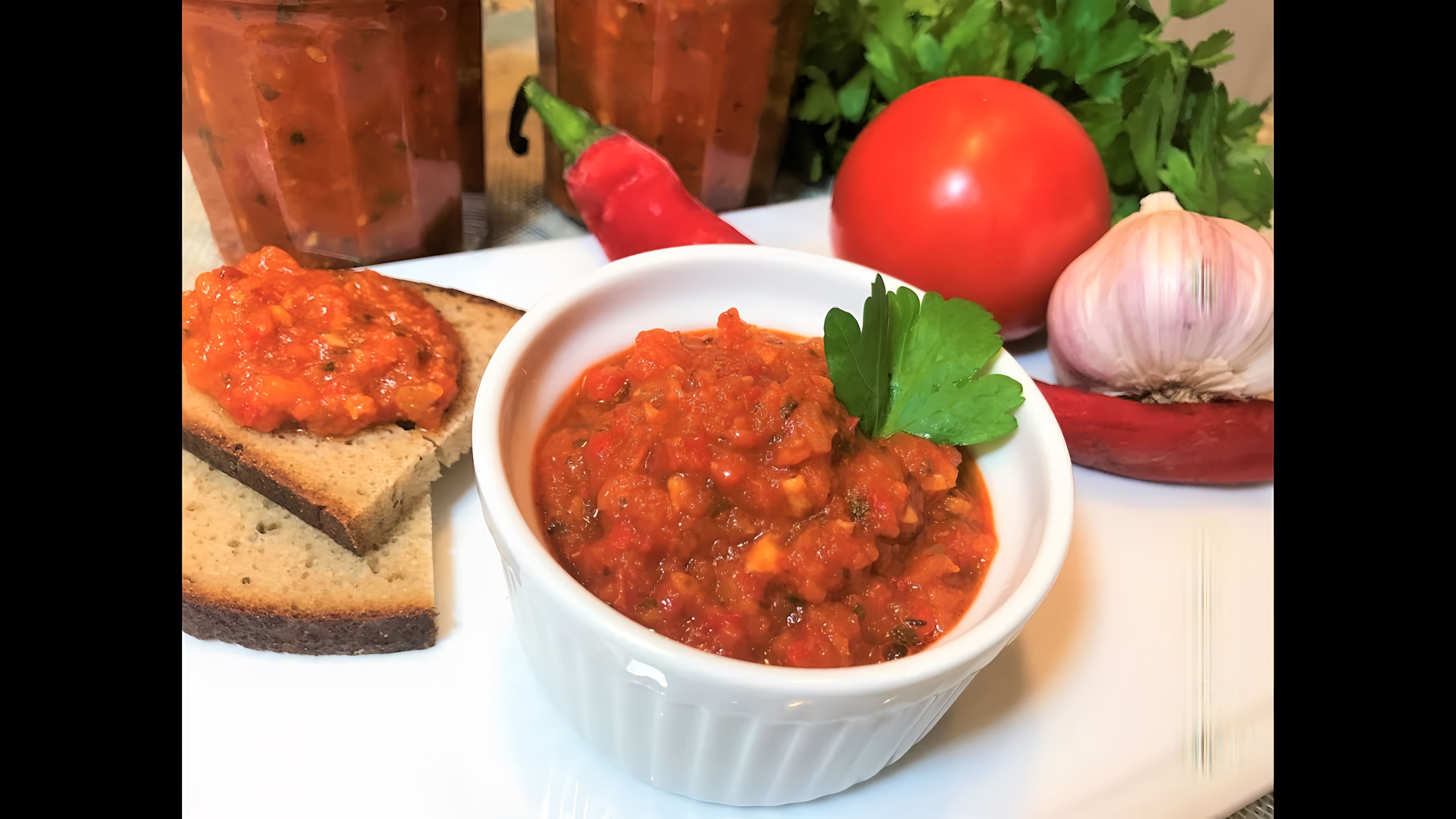 Видео: АДЖИКА На Зиму В Лучших Деревенских Традициях.  Vegetable Homemade Sauce