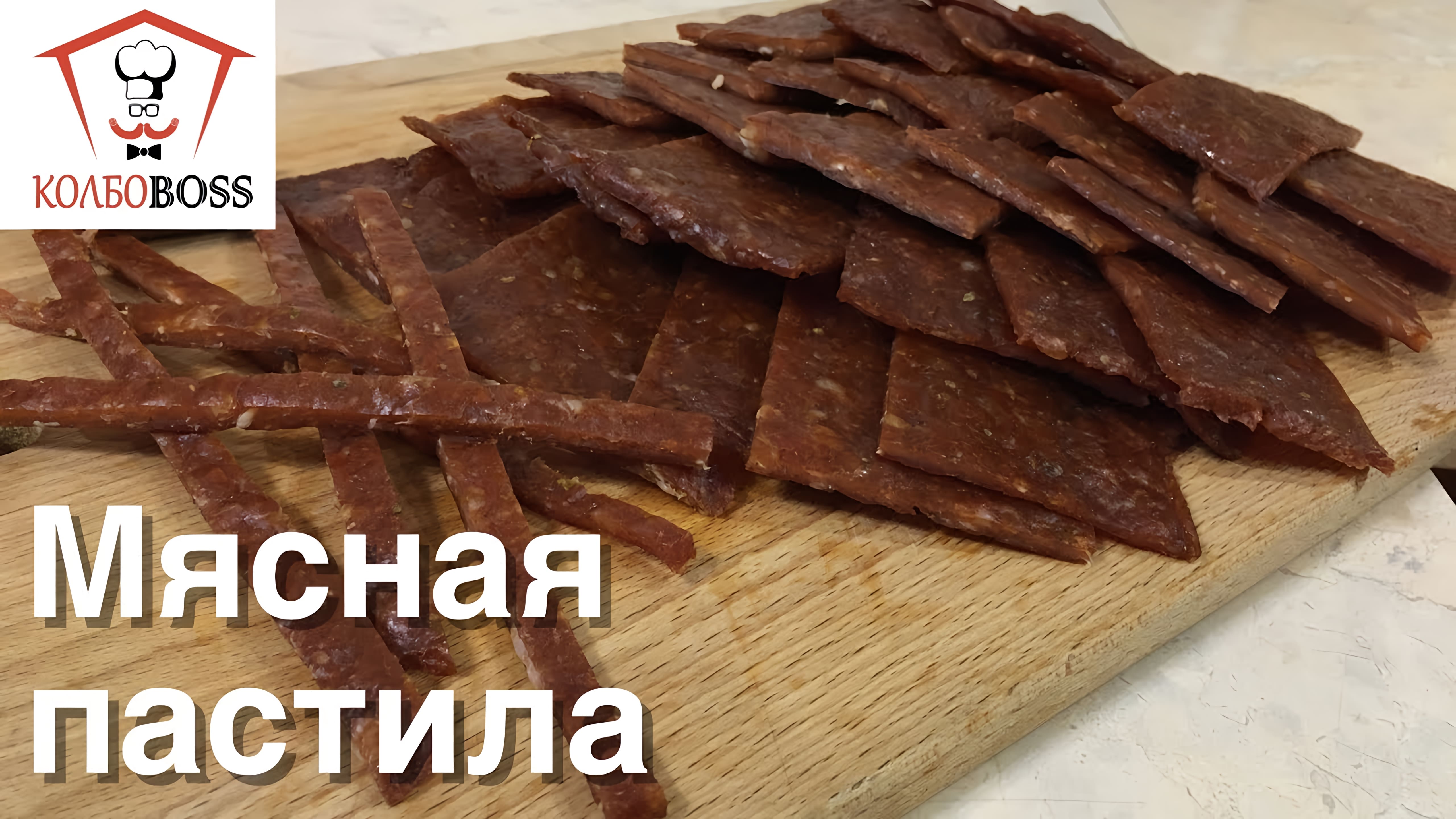 Видео: Вкуснейшая мясная пастила. Просто и быстро в домашних условиях