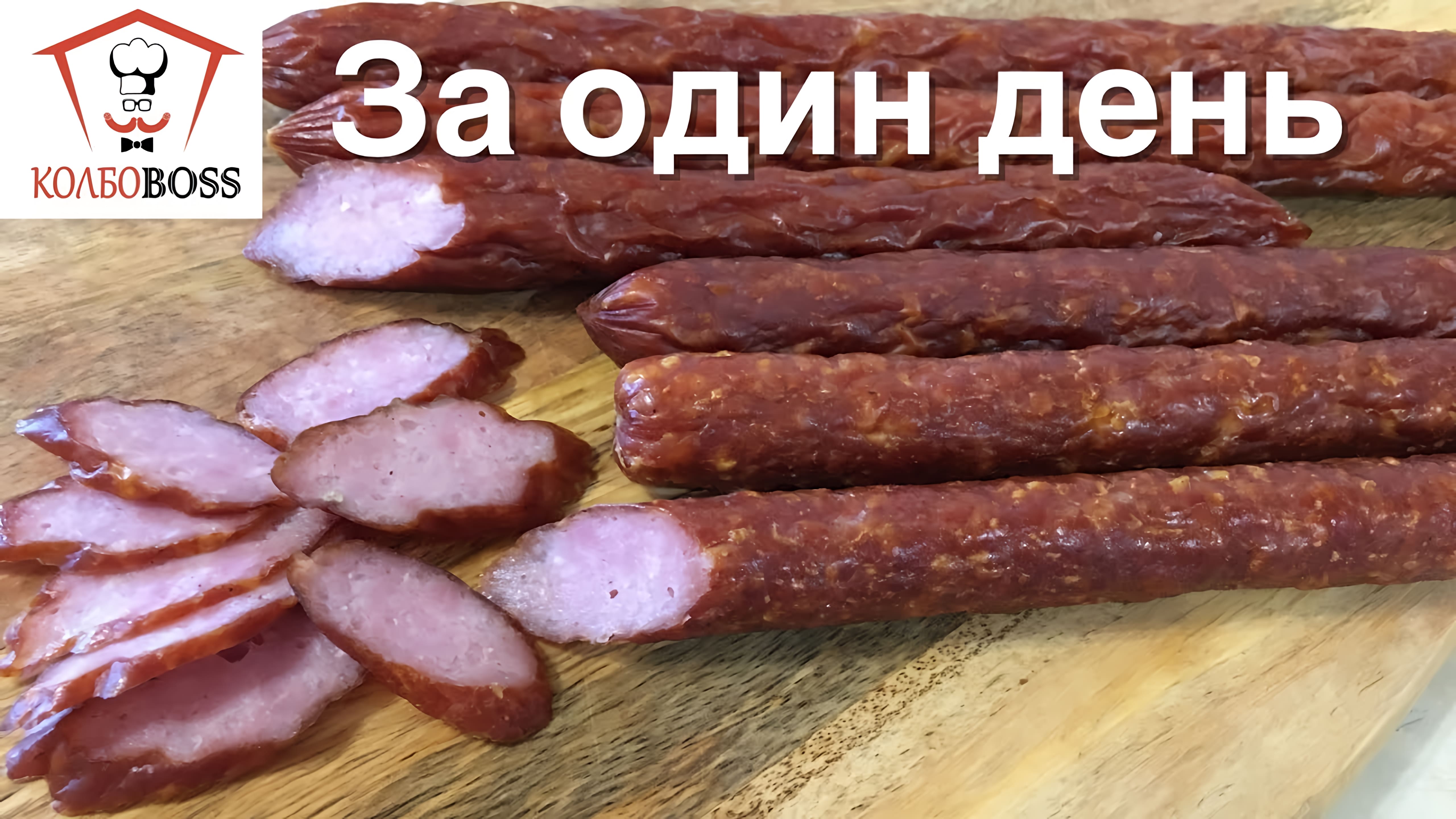 Видео: Как за ОДИН ДЕНЬ мясо из магазина становится ВКУСНЕЙШИМИ КОЛБАСКАМИ